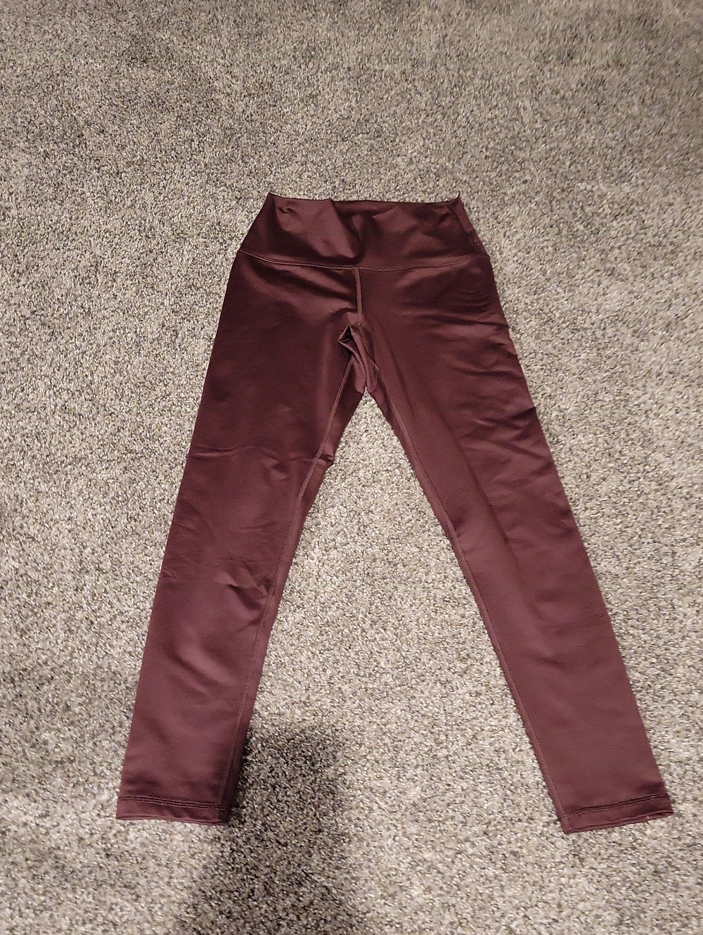 aerie High-Rise Brown Leggings, Size Medium